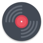 vinyl music player android application logo